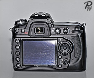 Nikon D300s Back