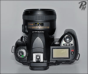 Nikon D70s Top