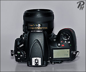Nikon D800 Top