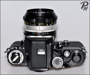 Nikon F2 Photomic top view