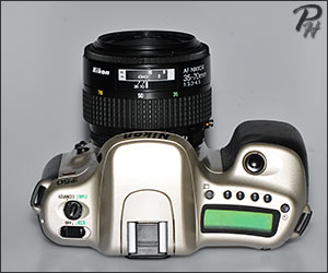 Nikon F50 Top