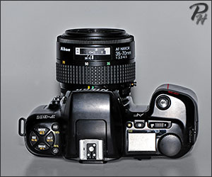 Nikon F601 Top
