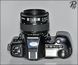 Nikon F801 Top