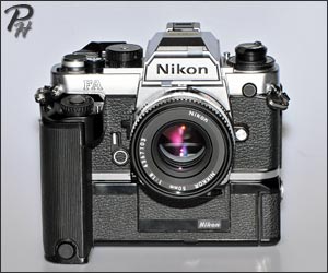 Nikon FA with MD-15 motor drive