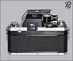 Nikon F photomic back view
