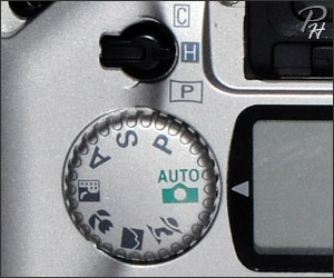 Nikon Pronea S mode dial