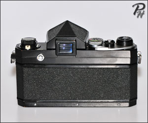 Nikon F back view